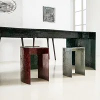 <a href="https://www.galeriegosserez.com/artistes/middernacht--alexander.html"> Middernacht & Alexander</a> - How I Got Over - Fossil Sage Tabouret